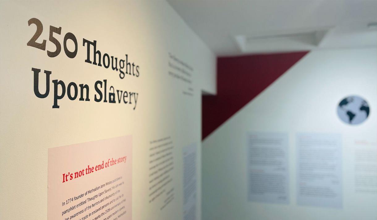 250 Thoughts Upon Slavery exhibition