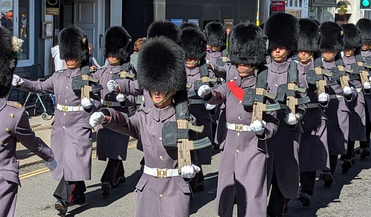 Windsor Guard March & Changing the Guard | image Nicola Bell @ VisitWindsor