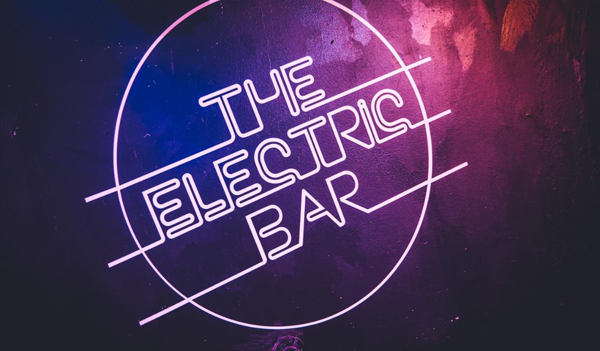 Publicity poster for the Electric Bar at Komedia Bath