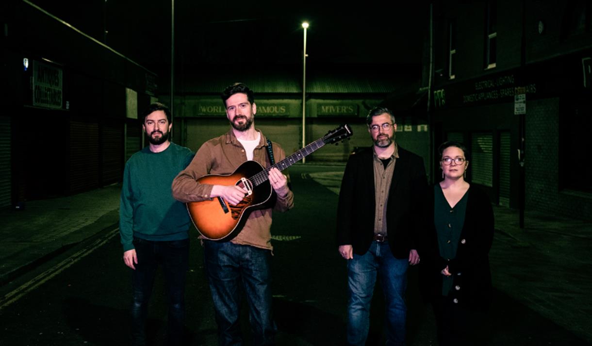 Kris Drever and his band