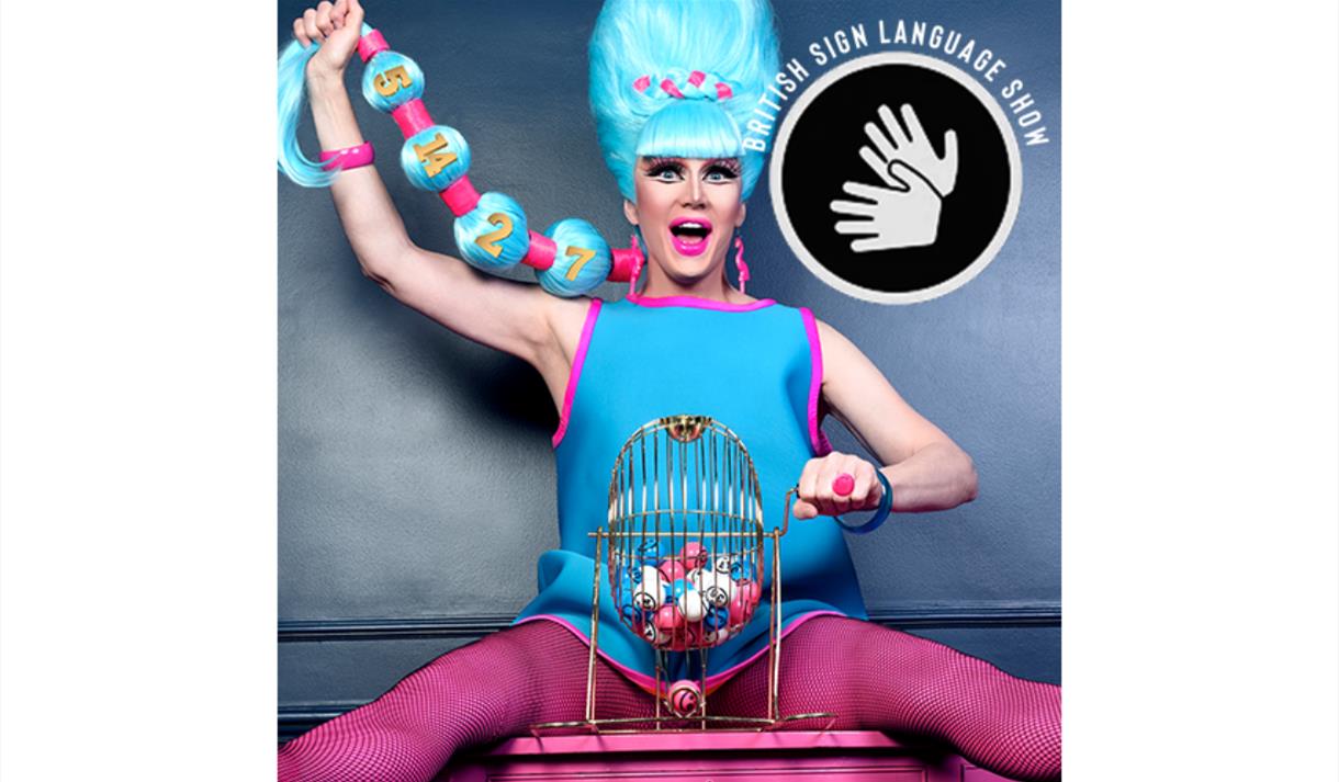 Comedy Drag Bingo with Charlie Hides from Ru Paul's Drag Race