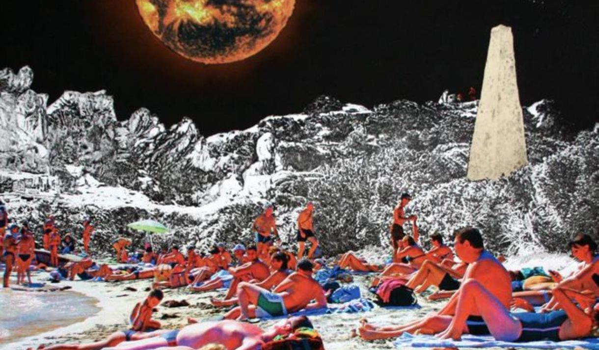 Artwork in space, credit: Susan Eyre, Sun Factor