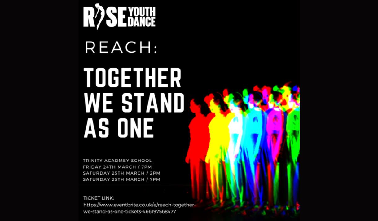 Reach dance performance poster