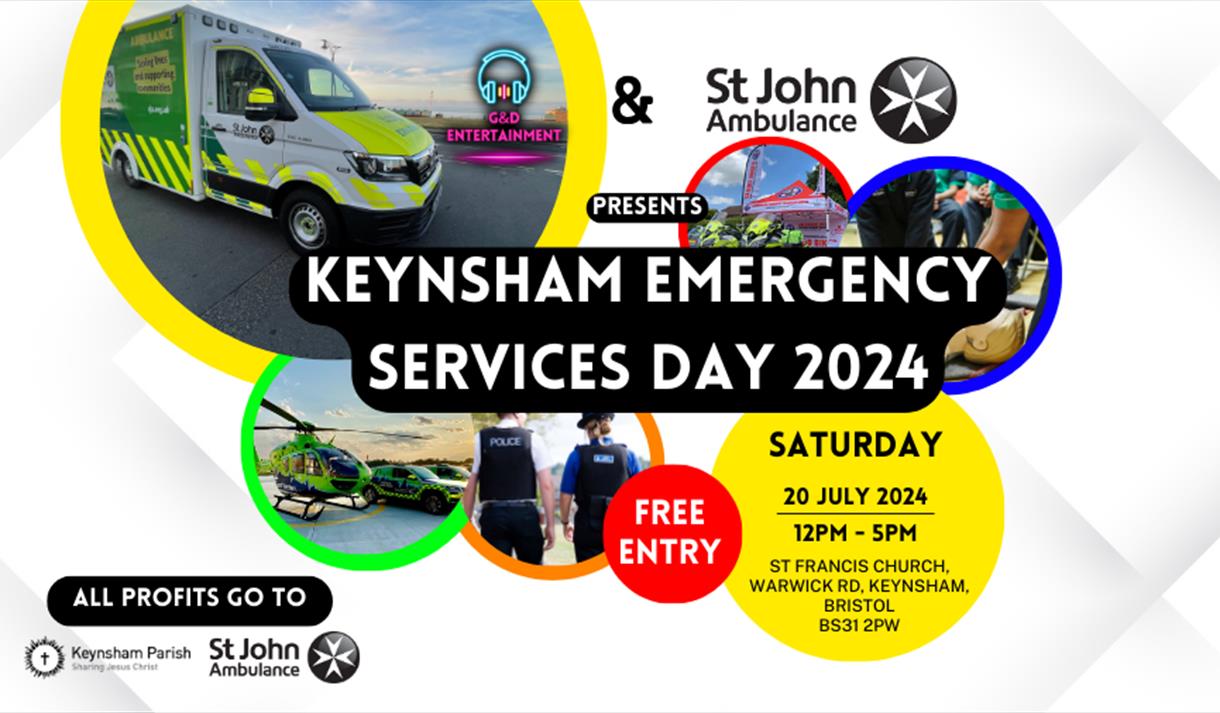 Keynsham Emergency Services Day at St Francis Church