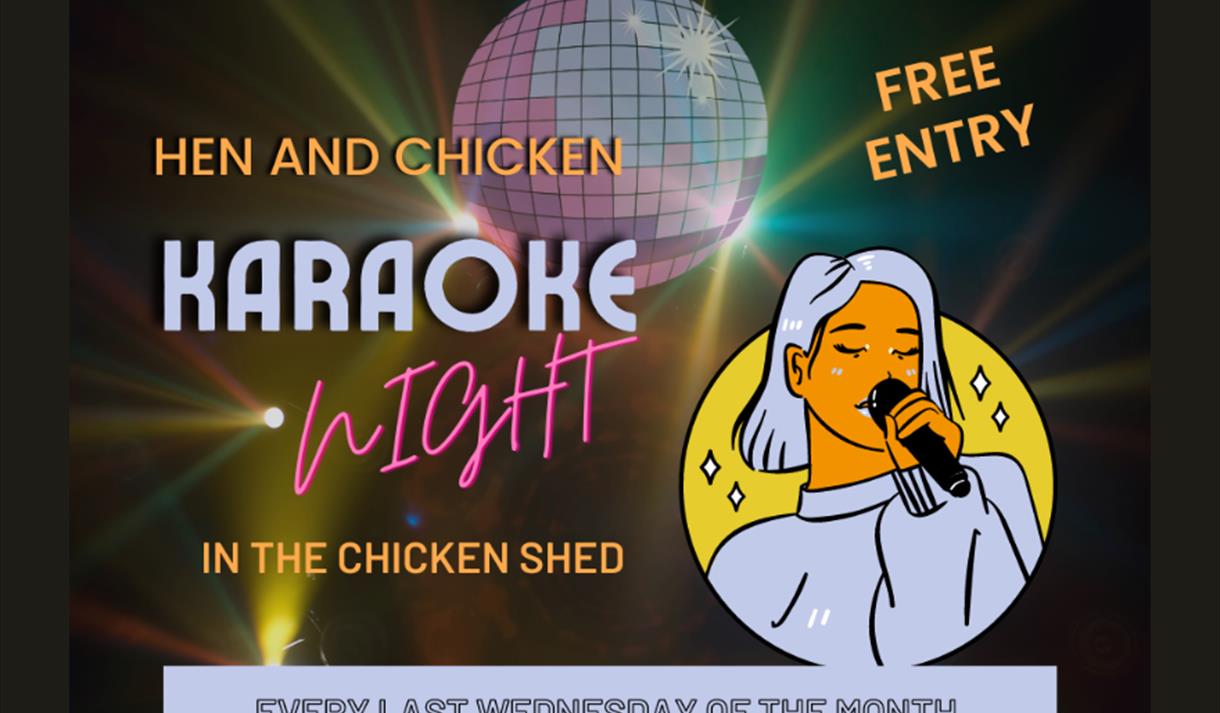 Karoke Night at The Hen & Chicken poster