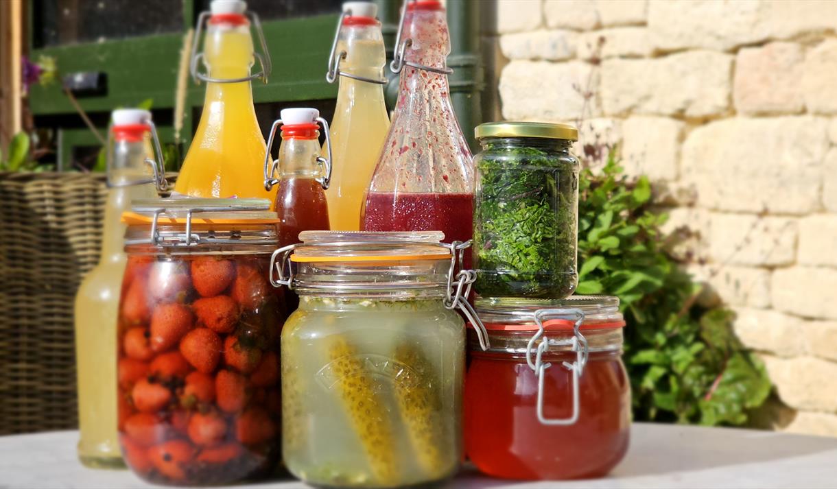 Fermentation Workshop at Iford Manor Kitchen