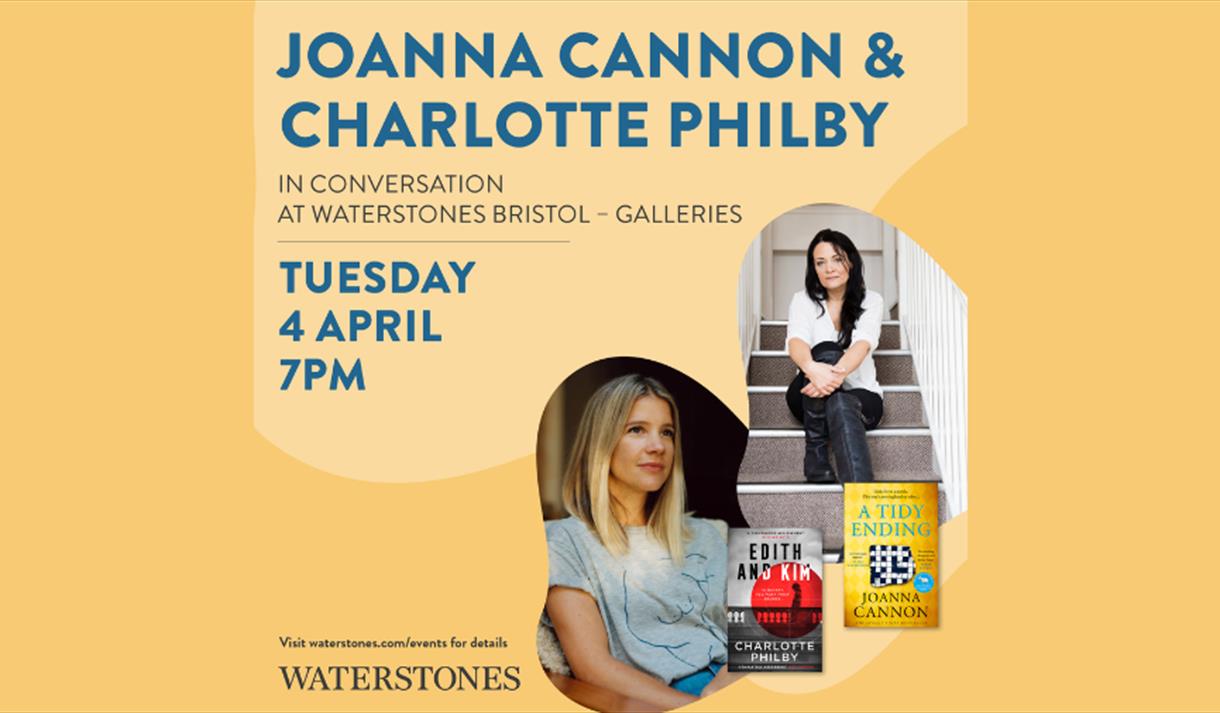 Joanna Cannon & Charlotte Philby with their books