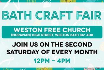 Bath Craft Fair at Weston Free Church