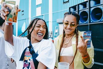 Women dancing at St Pauls Carnival