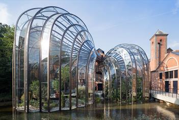 Glasshouse at the Bombay Sapphire Distillery