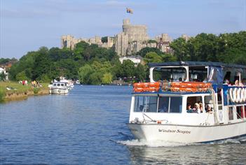 The River Thames and Windsor Castle