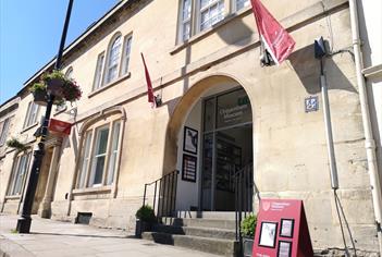 Entrance to Chippenham Museum
