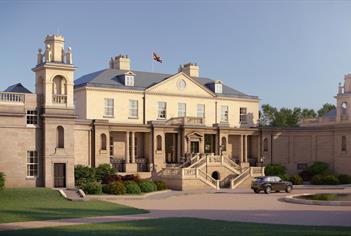 The Langley Hotel Facade