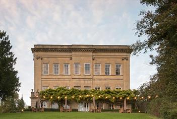 The exterior of Bailbrook House Hotel