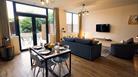dining and living room area