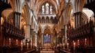 The nave in Salisbury Cathedral in Wiltshire (c) Ash Mills