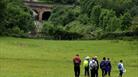 Corsham Walking Festival. View over the Great Western Railway from Box Hill .Photographs courtesy of Corsham Walking festival