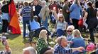 Crowds at Cheltenham Jazz Festival 2024.