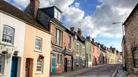 Malmesbury town in Wiltshire