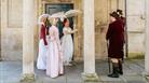 A group of people wearing Regency costume