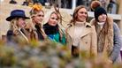 Cheltenham Festival ladies style - five ladies dressed for day at races