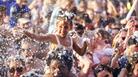 Family foam party at Bristol Balloon Fiesta