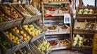 Fruit and veg section