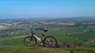 The view from Martinsell Hill towards Wootton Rivers