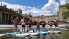 Original Wild team in Bath Pulteney Bridge