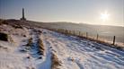 Cherhill on the North Wessex Downs AONB during Winter