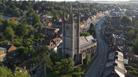 Aerial of St Peters Church