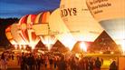Night Glow at Bristol International Ballon Fiesta - credit Paul Box