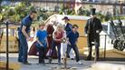 Playing games on board SS Great Britain