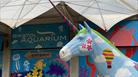 UnicornFest unicorn outside Bristol Aquarium