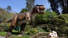One of the animatronic dinosaurs at Wookey Hole Caves