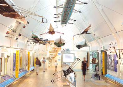 Rowing Gallery in the River & Rowing Museum, Henley on Thames