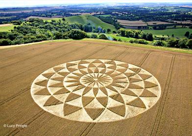 Crop Circle (C) Lucy Pringle