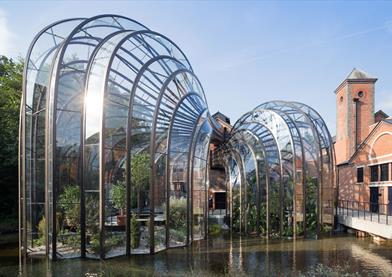 Glasshouse at the Bombay Sapphire Distillery