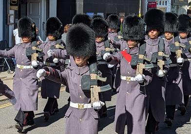 Windsor Guard March & Changing the Guard | image Nicola Bell @ VisitWindsor