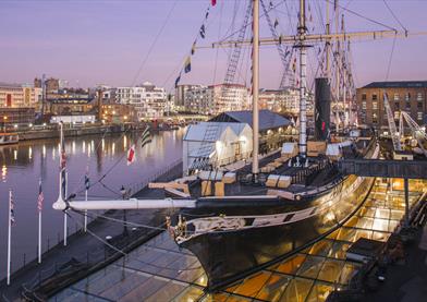 SS Great Britain at Dusk