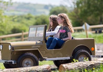 Mini Jeep Safari at Avon Valley