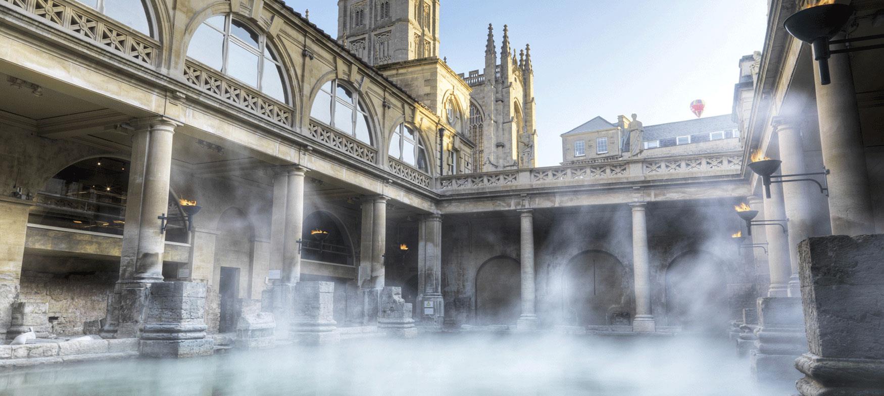 Immerse yourself in the Roman Baths