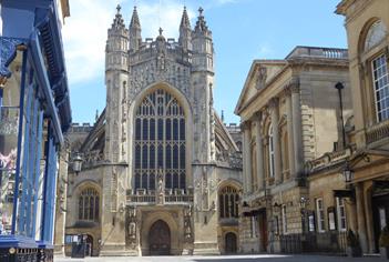 Bath Abbey and High Street