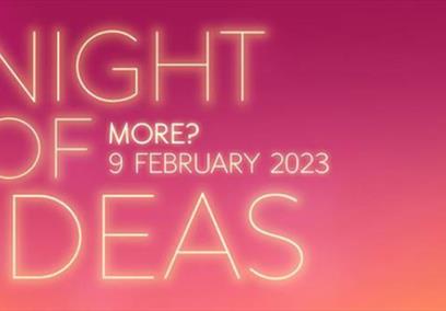 Night of Ideas promotional poster