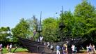 Pirate ship at Bowood's Adventure Playground