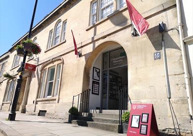 Entrance to Chippenham Museum
