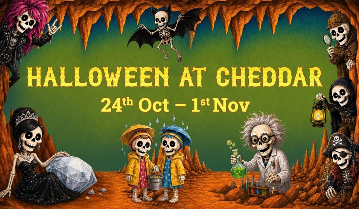 Halloween at Cheddar Gorge and Caves
Halloween at Cheddar Gorge and Caves