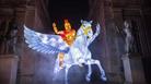Flying horse at Longleat Festival of Light