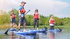 Stand up Paddle Boarding at Cotswold Water Park