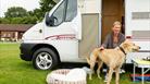 Dog friendly camping at Salisbury Camping and Caravanning Club Site